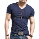 Camisa de algodão masculina J3344 2
