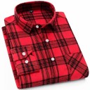 Camisa de cuadros para hombre F414 24