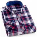 Camisa de cuadros para hombre F414 14