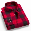Camisa de cuadros para hombre F414 17
