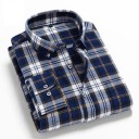 Camisa de cuadros para hombre F414 12