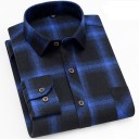 Camisa de cuadros para hombre F504 14