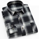 Camisa de cuadros para hombre F504 15