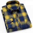Camisa de cuadros para hombre F504 19