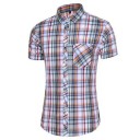 Camisa de cuadros para hombre F561 11