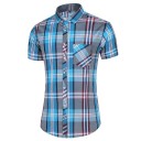 Camisa de cuadros para hombre F561 6