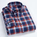 Camisa de cuadros para hombre F615 2