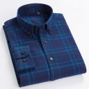 Camisa de cuadros para hombre F615 8