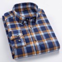 Camisa de cuadros para hombre F615 1