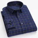 Camisa de cuadros para hombre F615 2