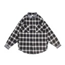 Camisa de cuadros para hombre F681 6
