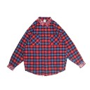 Camisa de cuadros para hombre F681 7