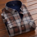Camisa de cuadros para hombre F762 13
