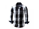 Camisa de cuadros para hombre J2599 15