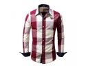 Camisa de cuadros para hombre J2599 12