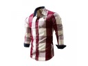 Camisa de cuadros para hombre J2599 1