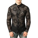 Camisa de encaje para hombre 6