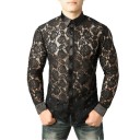 Camisa de encaje para hombre 8