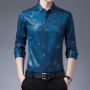 Camisa de hombre con dragones F834 5
