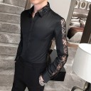 Camisa de hombre con encaje 6