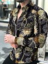 Camisa de hombre con estampado F435 20