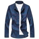 Camisa de hombre con estampado F450 14