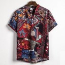 Camisa de hombre con estampado F491 12
