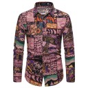 Camisa de hombre con estampado F704 8