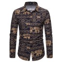 Camisa de hombre con estampado F704 10