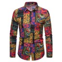 Camisa de hombre con estampado F704 6