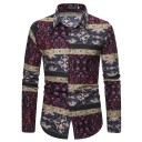 Camisa de hombre con estampado F704 15