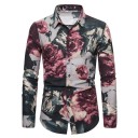 Camisa de hombre con estampado F704 5