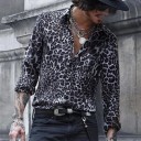 Camisa de hombre con estampado F724 8