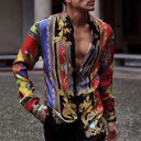 Camisa de hombre con estampado F724 1