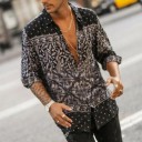 Camisa de hombre con estampado F724 4