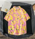 Camisa de hombre con flores F449 10