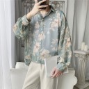 Camisa de hombre con flores F611 2