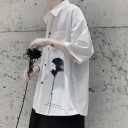 Camisa de hombre con flores F677 3