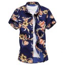 Camisa de hombre con flores F688 8