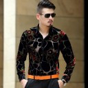 Camisa de hombre con flores F691 2