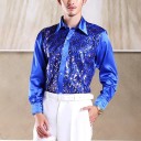 Camisa de hombre con lentejuelas F761 4