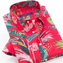 Camisa de hombre con palmeras F767 7