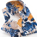 Camisa de hombre con palmeras F767 16