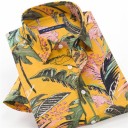 Camisa de hombre con palmeras F767 12