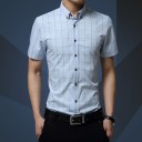 Camisa de hombre de manga corta A1467 4