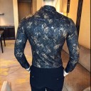 Camisa de hombre F849 3