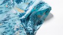 Camisa de homem com estampado de verão - Azul 5