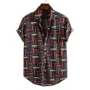 Camisa de homem de manga curta F419 2