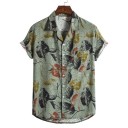 Camisa de homem de manga curta F534 2