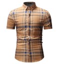 Camisa de homem de manga curta F697 7